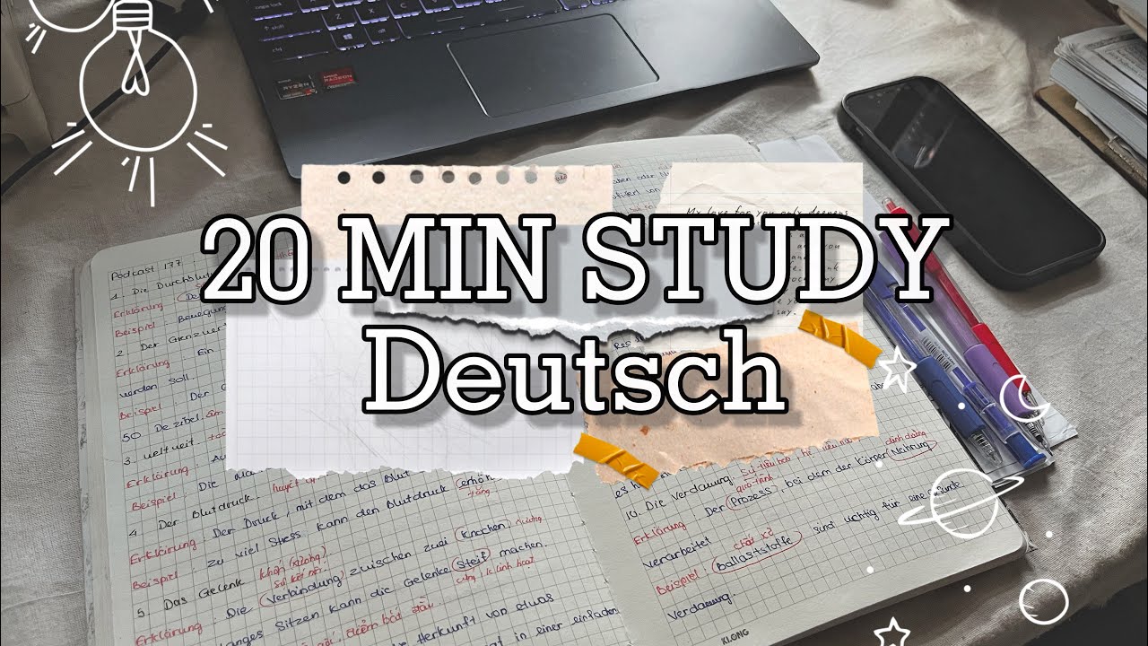 Study with me📚📚✨ | 20 phút học tập yên tĩnh 