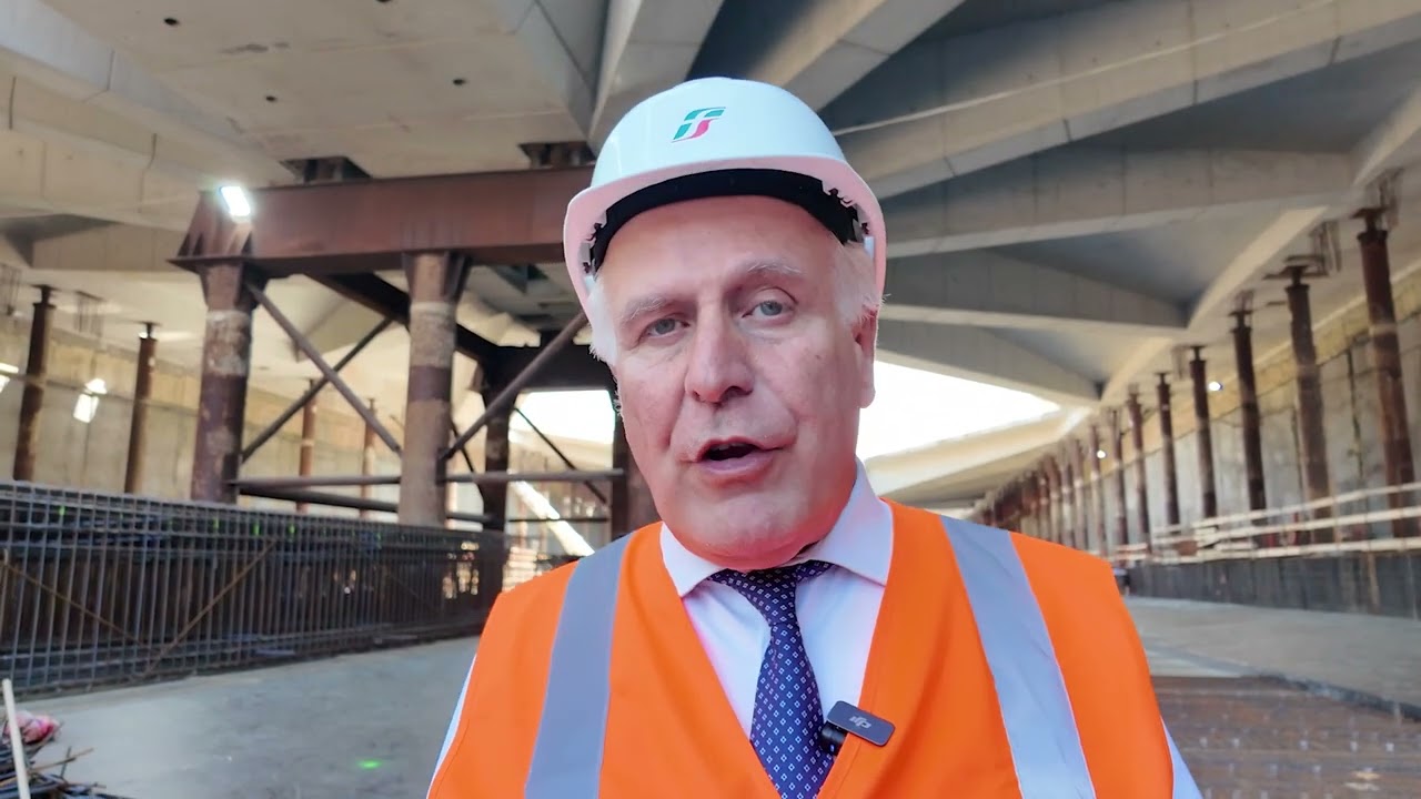 Sopralluogo a cantieri AV con vertici Gruppo Fs, Giani: “Soddisfatto per avanzamento opera”
