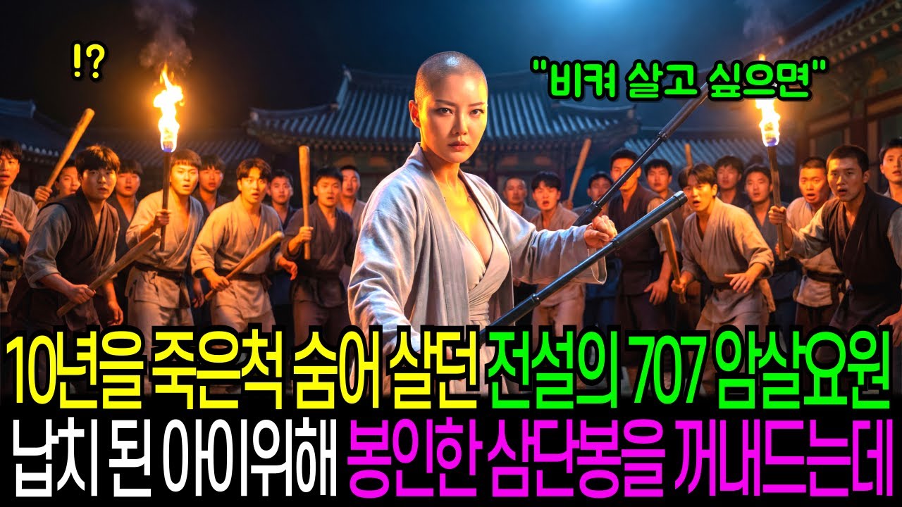 안개 낀 날이면 여자들이 사라지는 '검은 숲'의 비밀    삭발하고 숨어 살던 707 특수요원 출신의 비구니가 승복을 벗어던지기 시작하는데&hellip;
