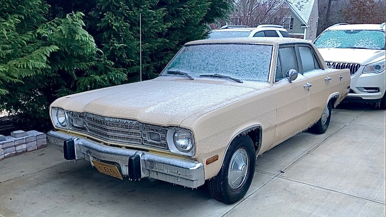 1973 Plymouth Valiant cold start