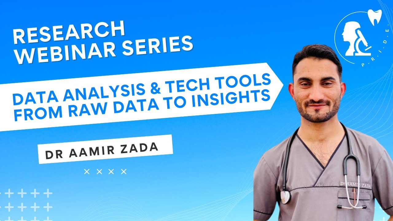 Data Analysis & Tech Tools : From Raw Data To Insights | Dr. Aamir Zada