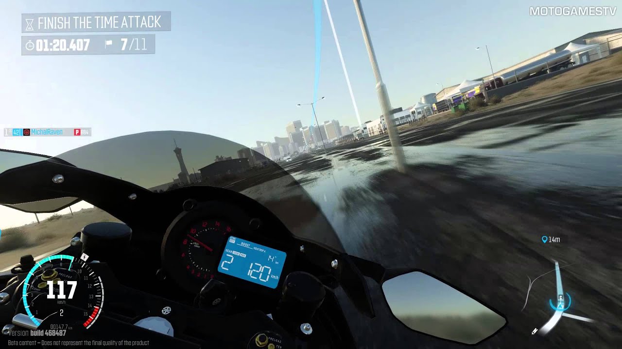 The Crew Wild Run [PC BETA] - Kawasaki Ninja H2 Time Trial Event