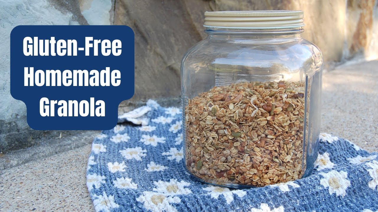 Gluten Free Homemade Granola Recipe