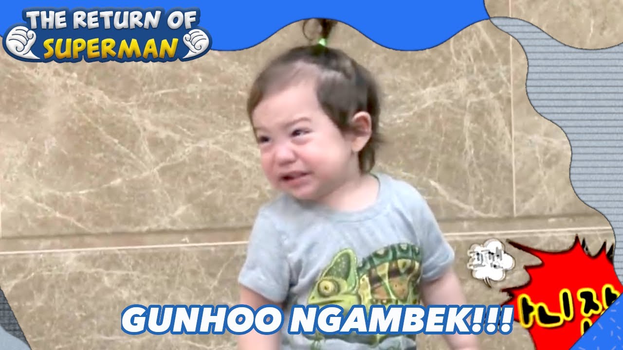 Gunhoo Ngambek!!! |Nostalgia Superman|SUB INDO/ENG|181209 Siaran KBS WORLD TV|