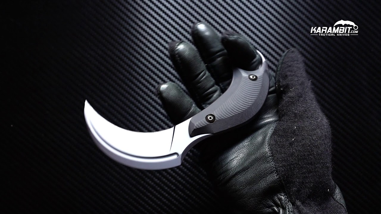Bastinelli B.A.K Black PVD Fixed Karambit by Karambit.com