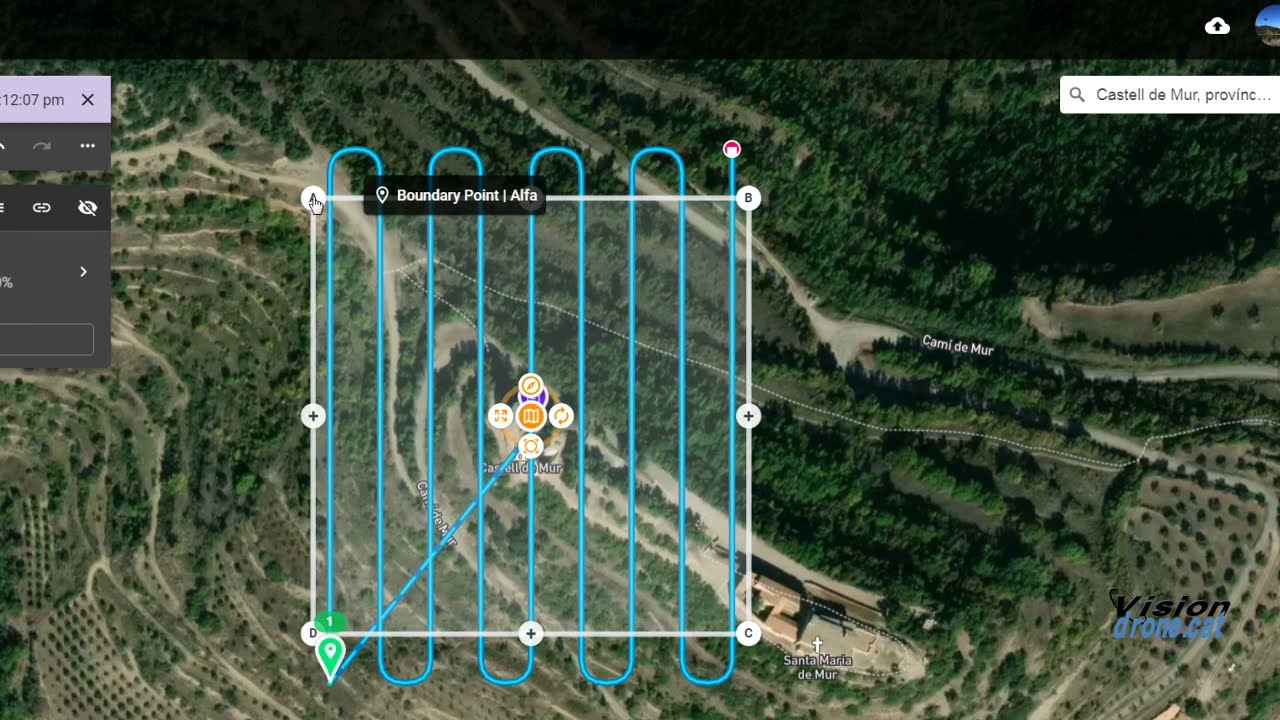 Fotogrametria digital i virtualització  de patrimoni amb drone.