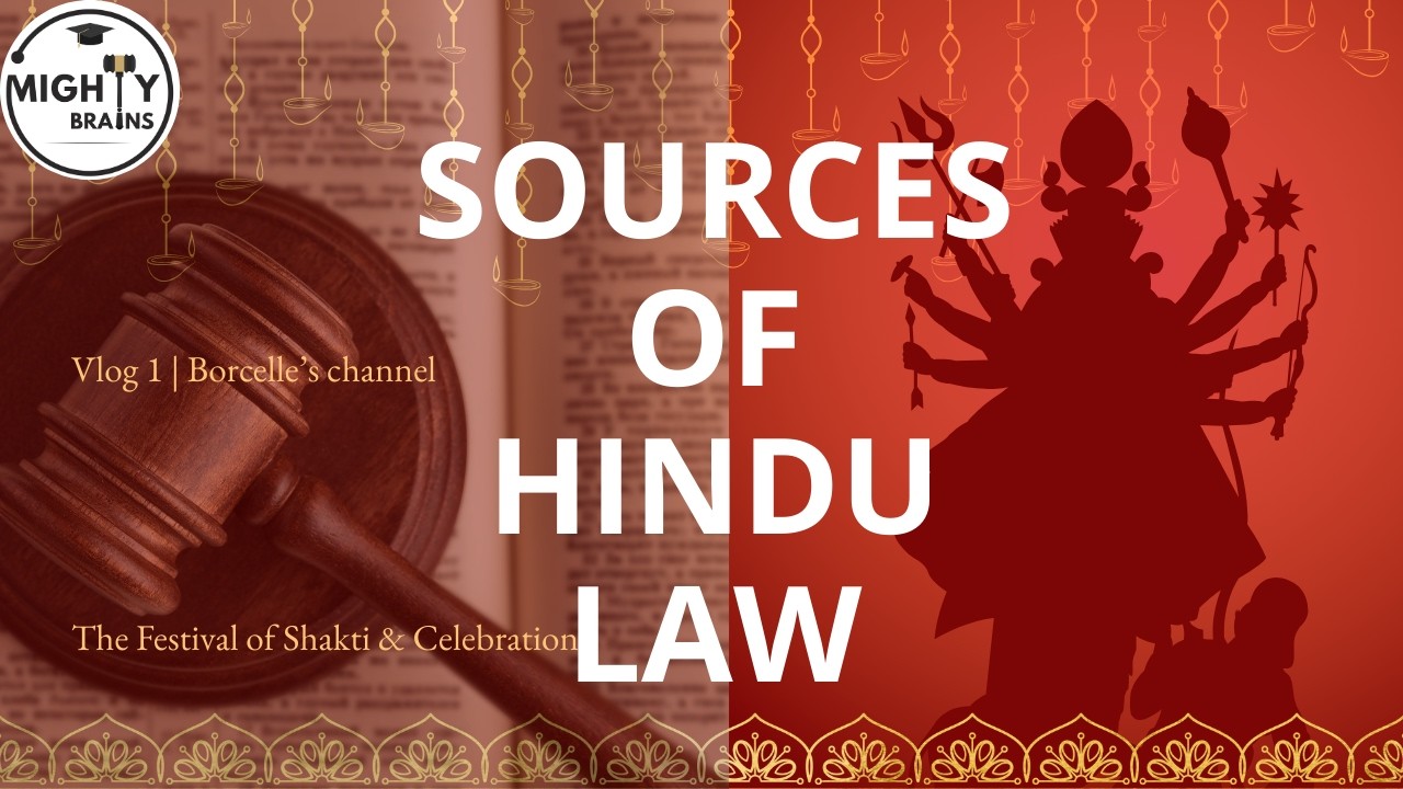 Sources of Hindu Law
