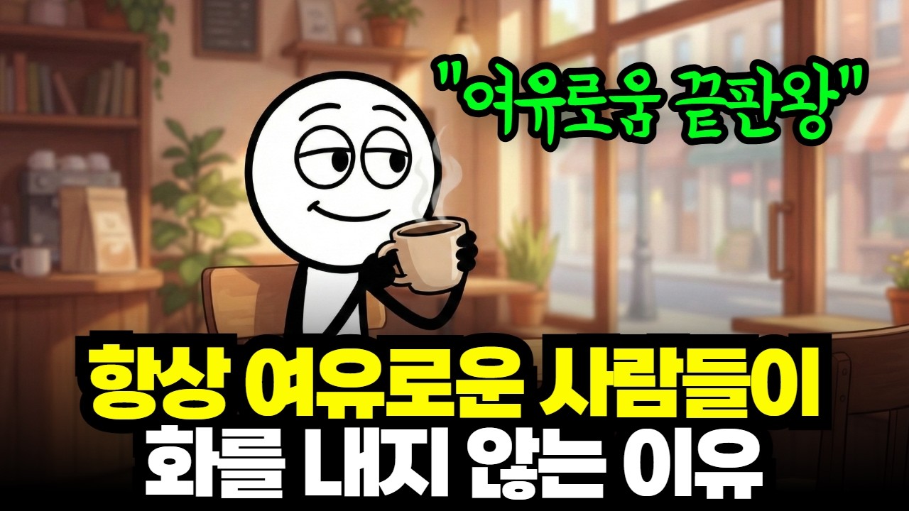 여유로운 사람들의 뇌 구조, 비난 속에서도 흔들리지 않는 법