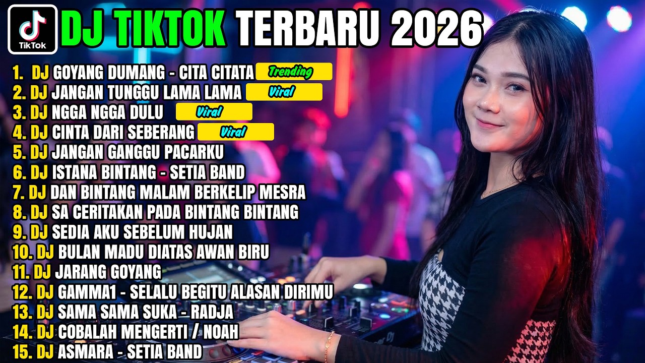 DJ TIKTOK TERBARU 2026 🔥 DJ GOYANG DUMANG – CITA CITATA REMIX VIRAL‼️SLOW BASS FULL BASS