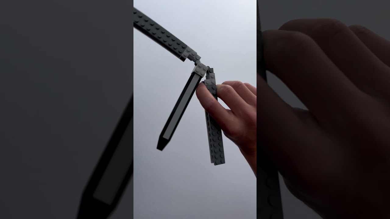 Давай быстрее с ножом-бабочкой LEGO!?