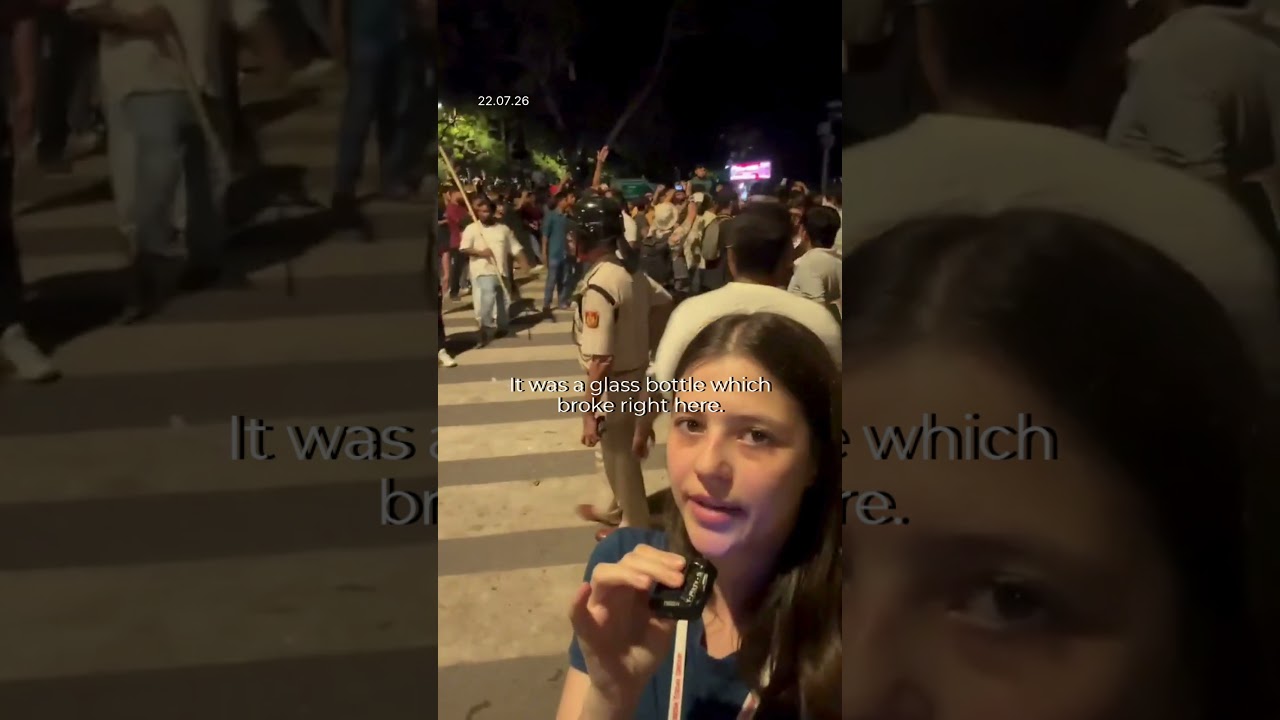Tear Gas Deployed, Bottles Thrown During Protest | Mo of Everything