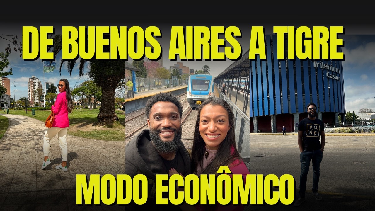 DE BUENOS AIRES A TIGRE DE TREM - Saiba Todos os Detalhes + Pontos Turísticos
