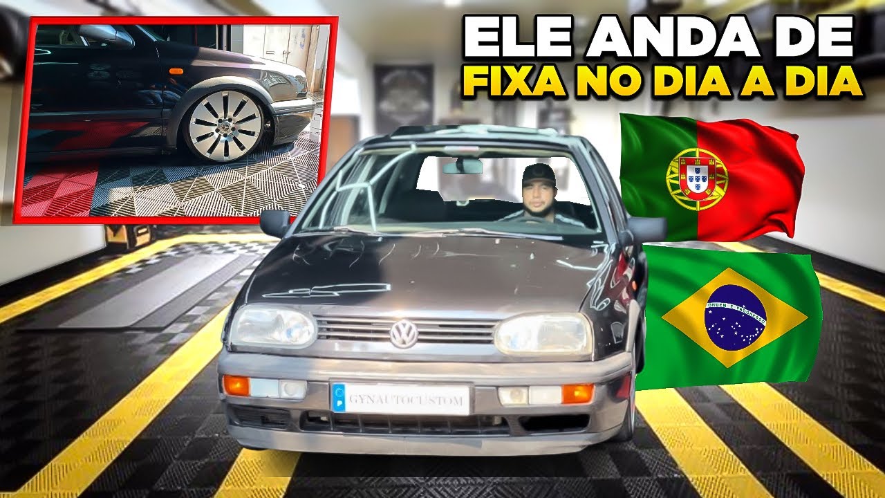 ELE ANDA DE FIXA NO DIA A DIA EM PORTUGAL
