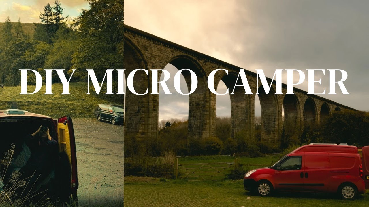 I BUILT A DIY FIAT DOBLO MICRO CAMPER | VAN TOUR