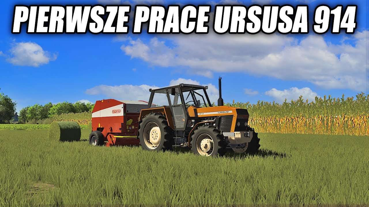 PRZYGODY WESOŁEGO ROLNIKA - URSUS 914 W AKCJI, SIANOKOSY | E67