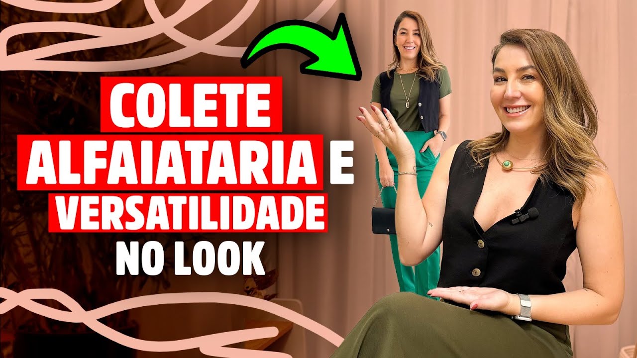 COLETE ALFAIATARIA E VERSATILIDADE NO LOOK | Michelle Castro