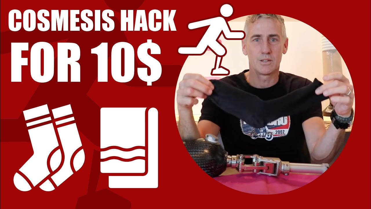 Amputee HACK - HOW TO Make a COSMESIS For $10