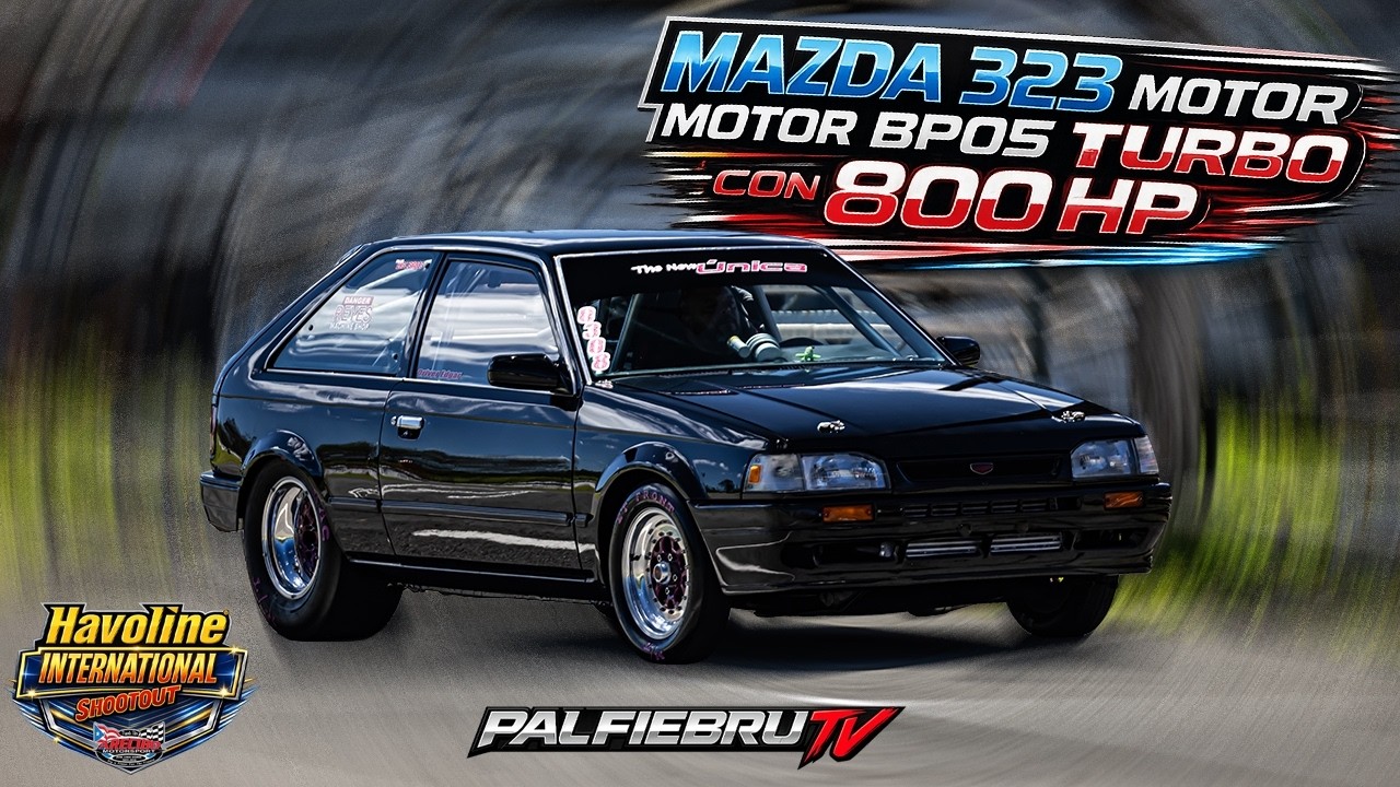 Un Proyecto UNICO!! Mazda 323 Motor BP05 Turbo con 800HP - The New única en Arecibo Motorsport!!