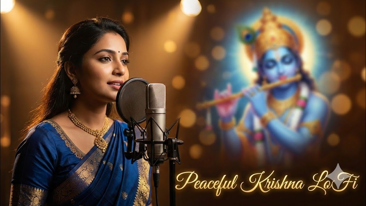 Krishna Prem Bhajan 💕 Soft Female Lofi Version | Aankhon Me Aansu Laane Wala Bhajan