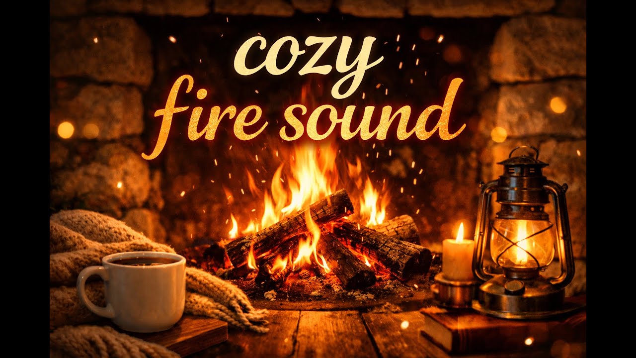 10 Minutes of Fire and Bird Singing Sounds to Calm Your Mind/Feuer und Vogelgesang/Звуки огня и птиц