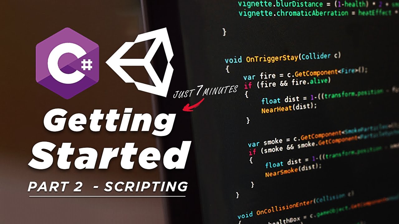 Learn Scripting in C Sharp for Unity in 7 MINUTES!!! (Quick & Easy)