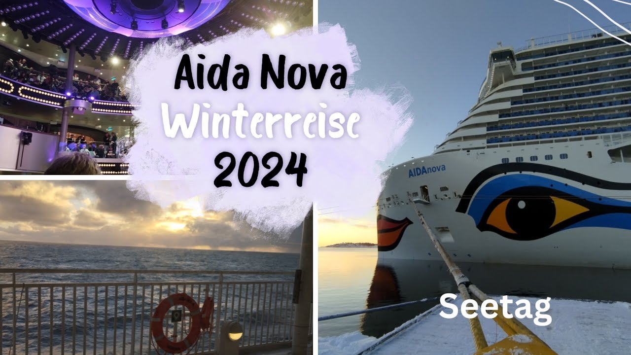 Aidanova 2024 - Norwegen ab Hamburg - Seetag - Lichtermeer Vlog - 4K