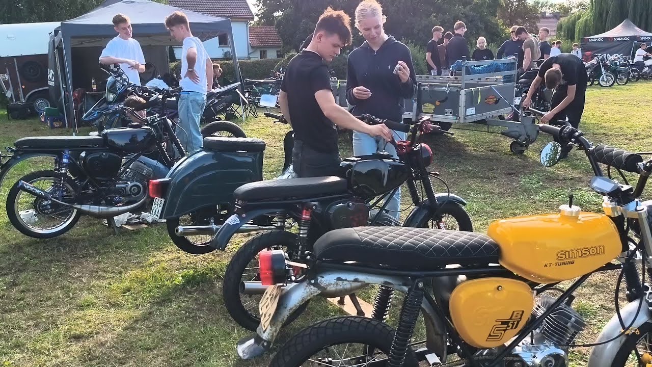 Simson und Oldtimertreffen 2025 bei Nauen im WP Hertefeld