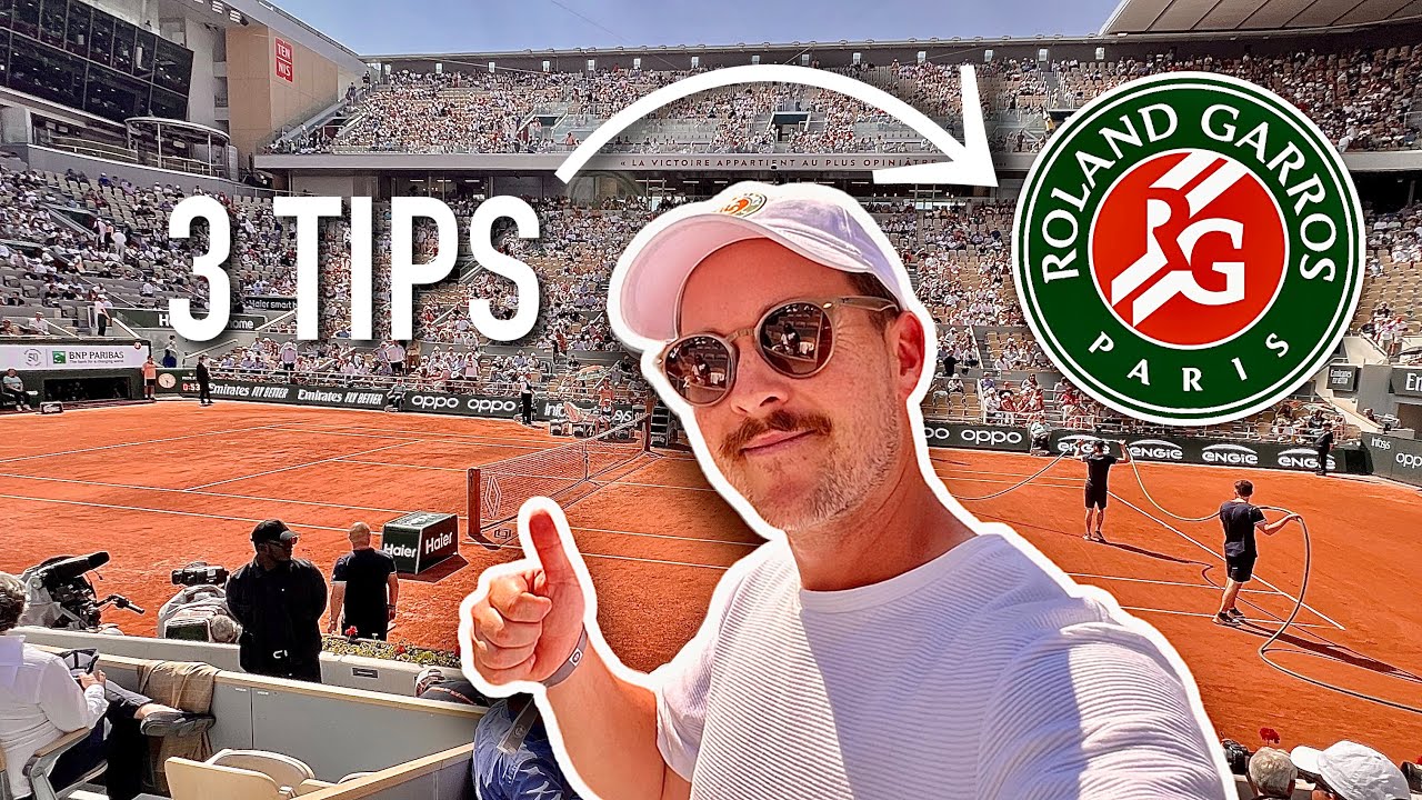 A Day at Roland Garros in 2023 (3 Tips) #tennis