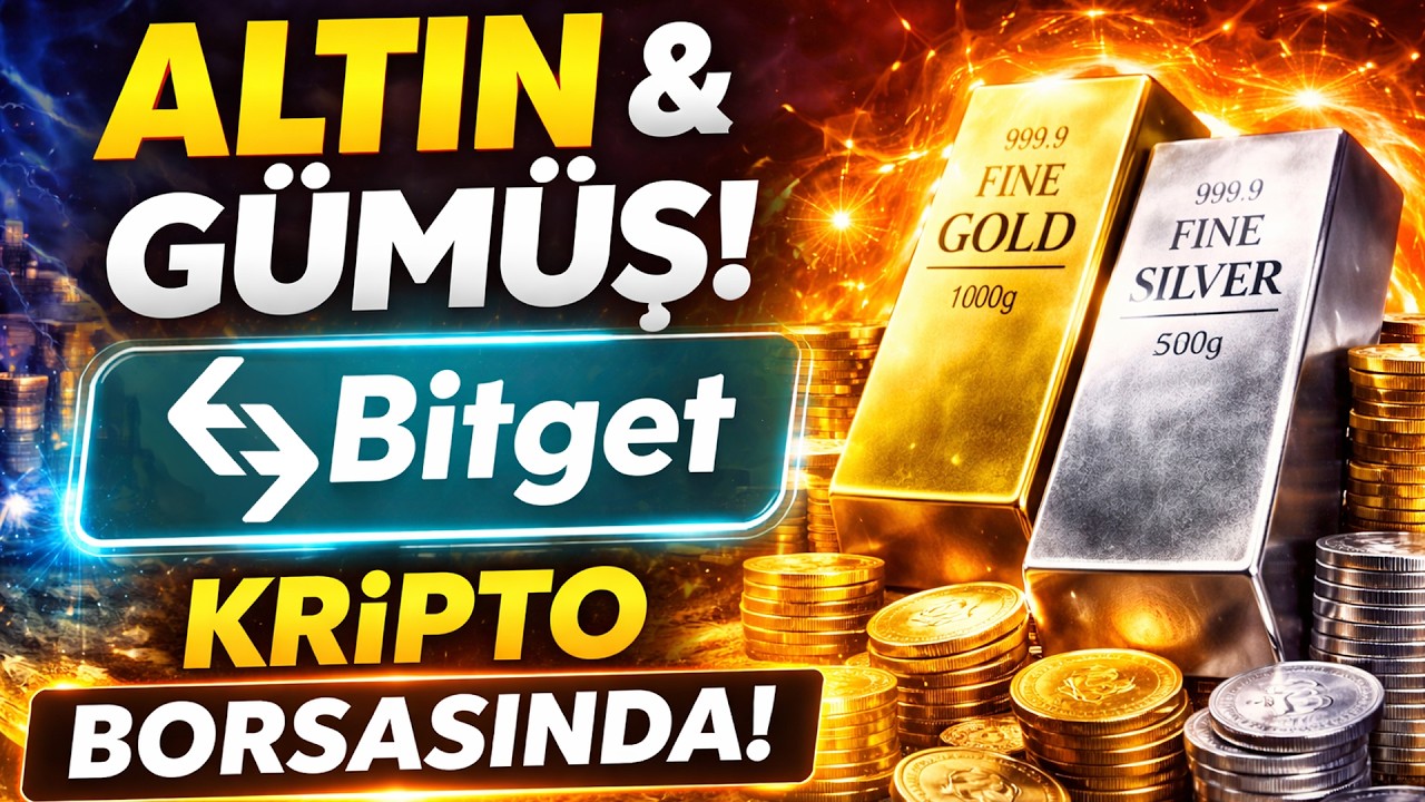 Kripto Borsasında Altın ve G&uuml;m&uuml;ş! Bitget B&uuml;y&uuml;k Hamle Yaptı