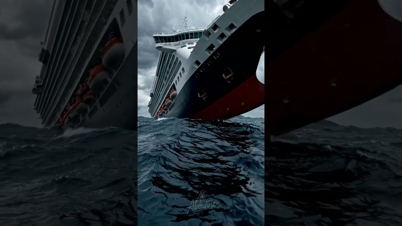 Mayday at Sea! Passengers Flee Sinking Ship 🌊🛶