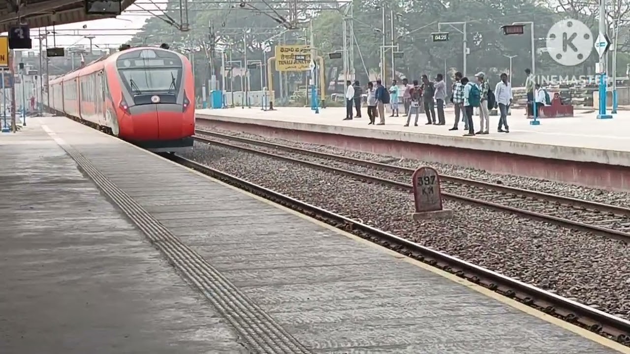 Massive WAP-7 Action at TEL 🚆⚡ Konark, Palnadu & Vande Bharat Express | @IndianrailYatra