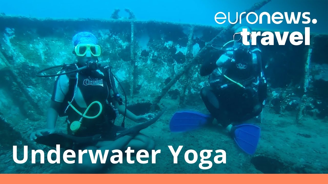 Underwater yoga: The new travel activity you&rsquo;ve probably never heard of