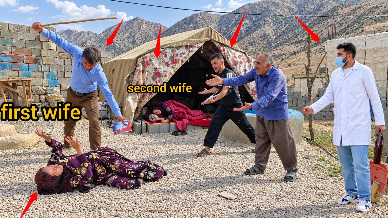 Farhad's Second Wife Traps His First Wife in the Mud... But What Happens Next?