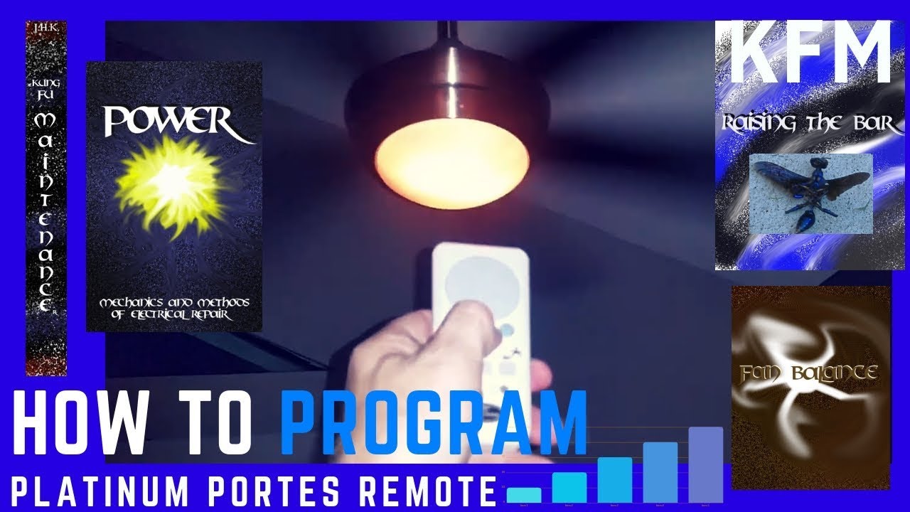 Ceiling Fan Remote Reprogram How To Program Harbor Breeze Platinum Portes Remote Control