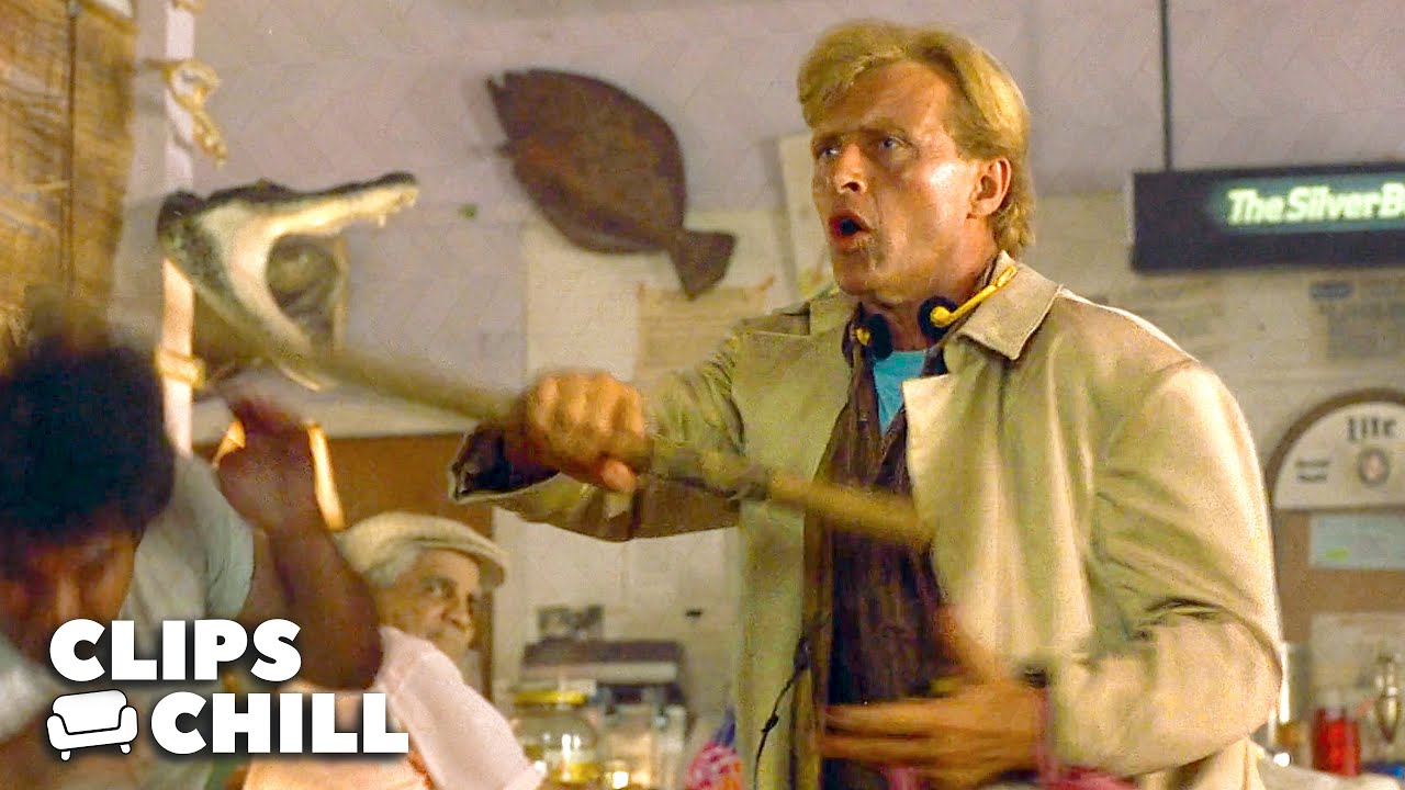 How Rutger Hauer Handles Bullies | Blind Fury