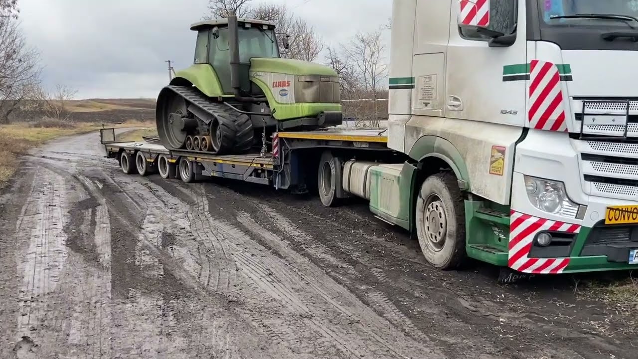 Доставили клієнту трактор Claas Challenger 55 (Кіровоградська обл.)