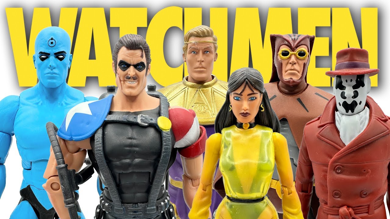 The COMPLETE WATCHMEN Action Figure History!