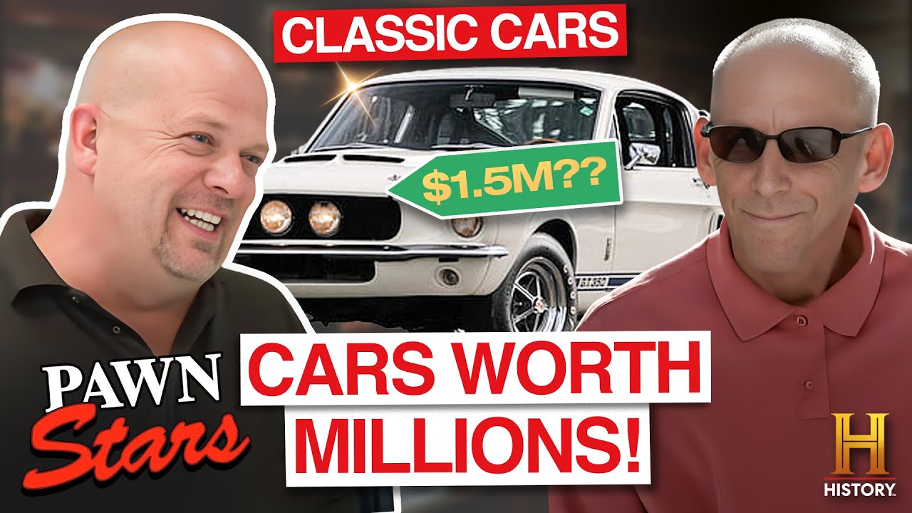 TOP 5 CLASSIC CARS (Rare Finds & Big $$$ Deals) | Pawn Stars