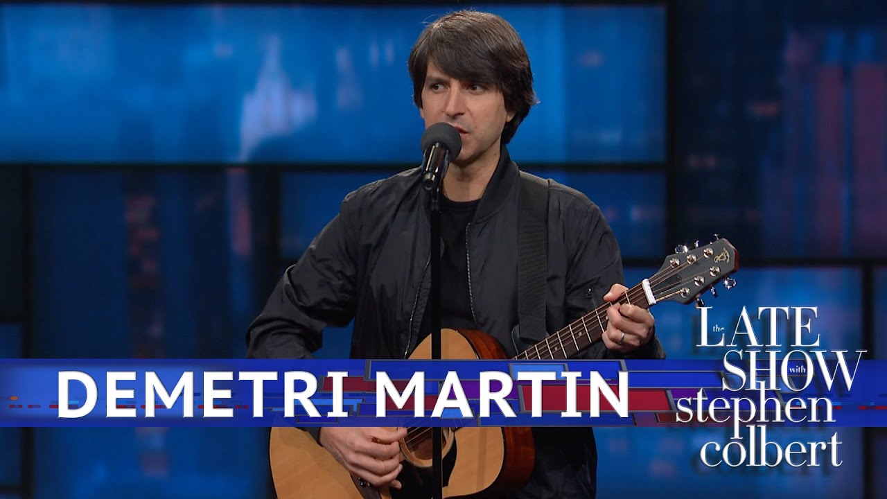 Demetri Martin Performs Stand-Up