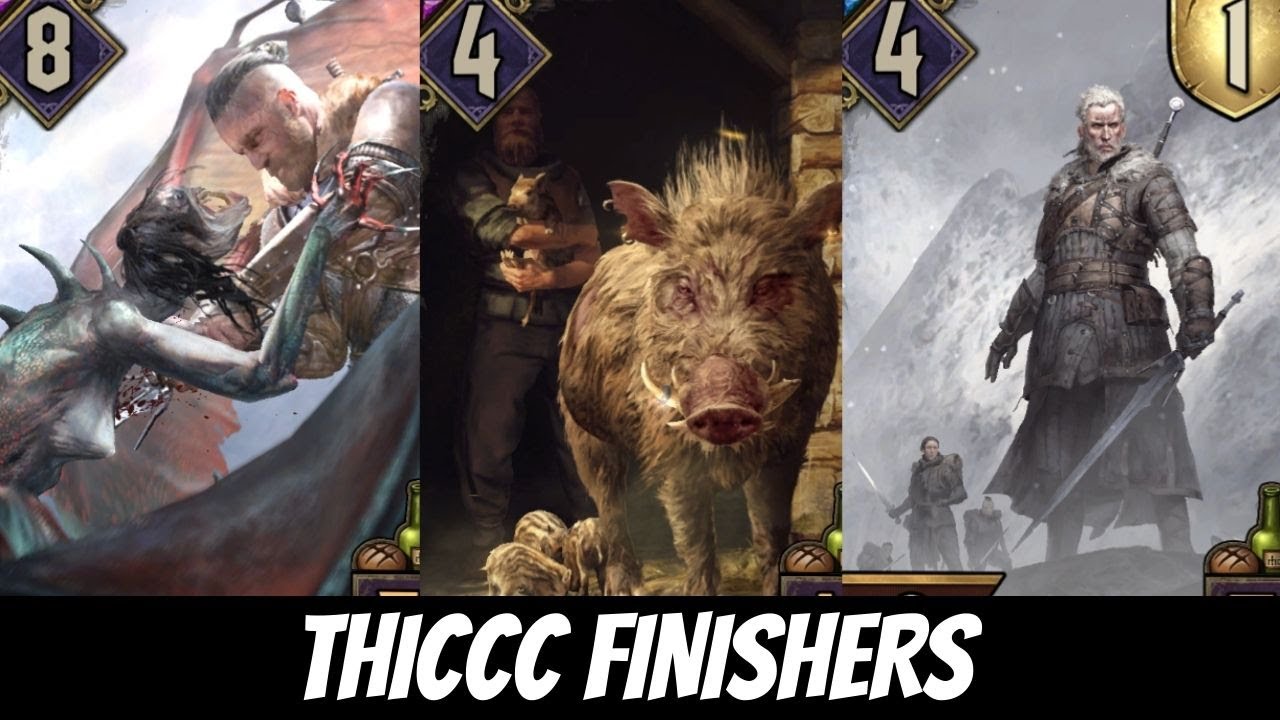 GWENT: Damage them for Thicc Finishers