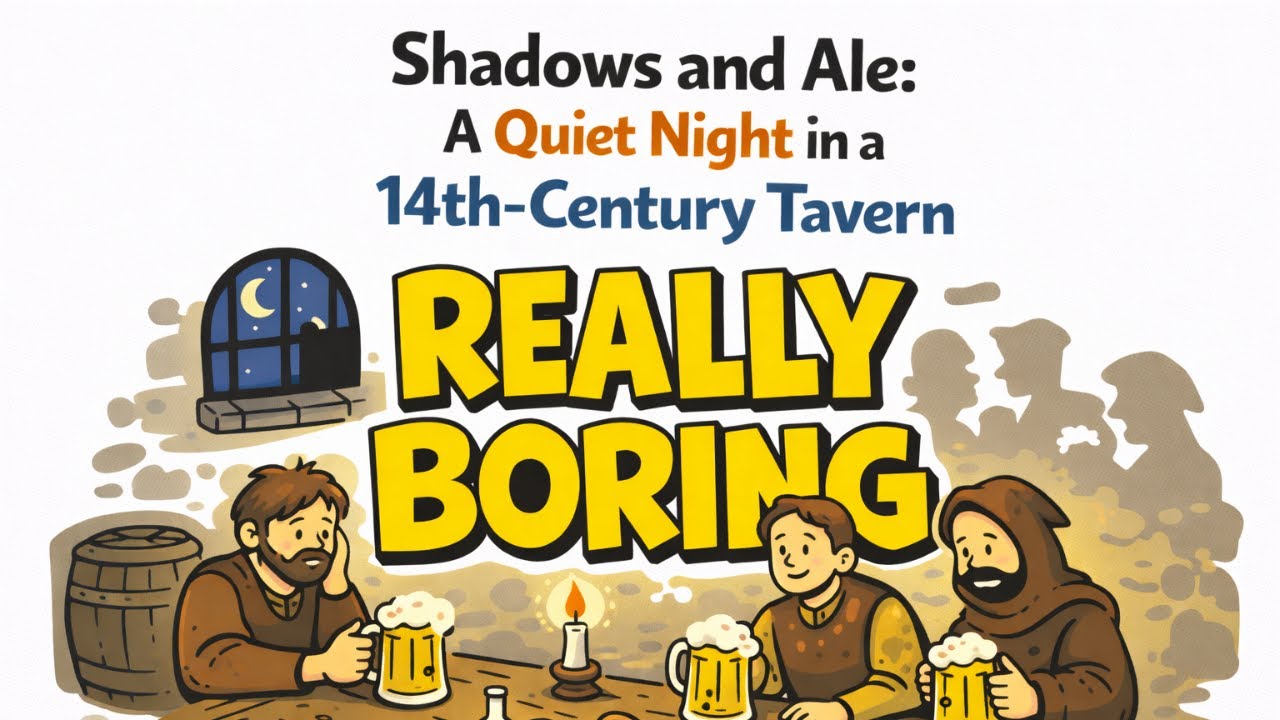The Sleepy Historian | Shadows and Ale: A Quiet Night in a 14th-Century Tavern