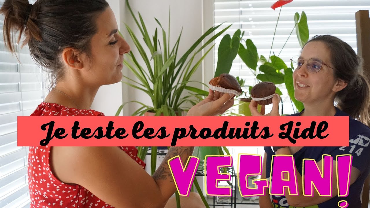 Je teste les produits vegan de chez Lidl