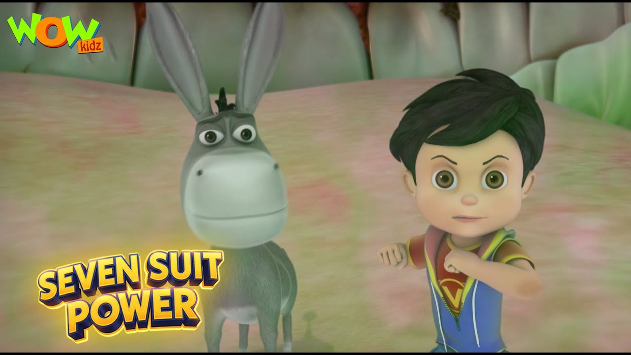 Vir The Robot Boy : Vir Ko Aaya Gussa | Seven Suit Powers | Wow Kidz