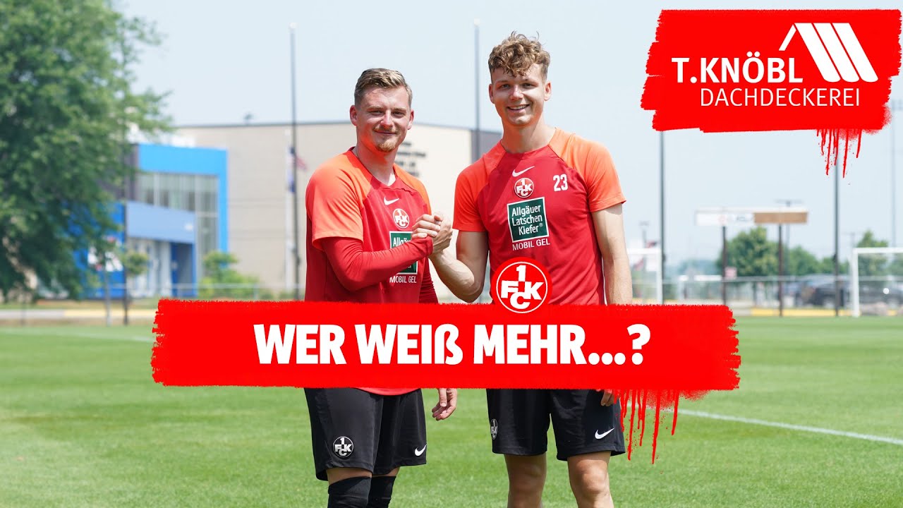 Wer weiß mehr...? - präsentiert von Dachdeckerei Tobias Knöbl: Philipp Hercher vs. Marlon Ritter