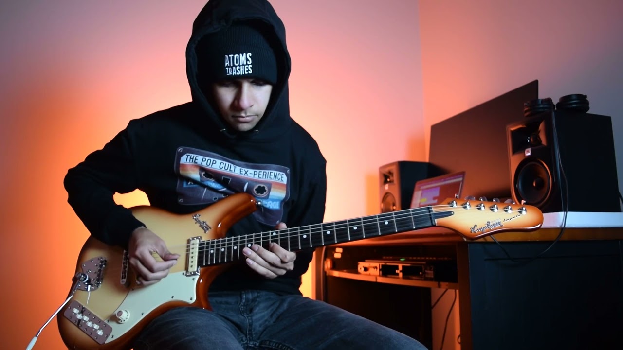 Blues rock improvisation on the Hagstrom Impala