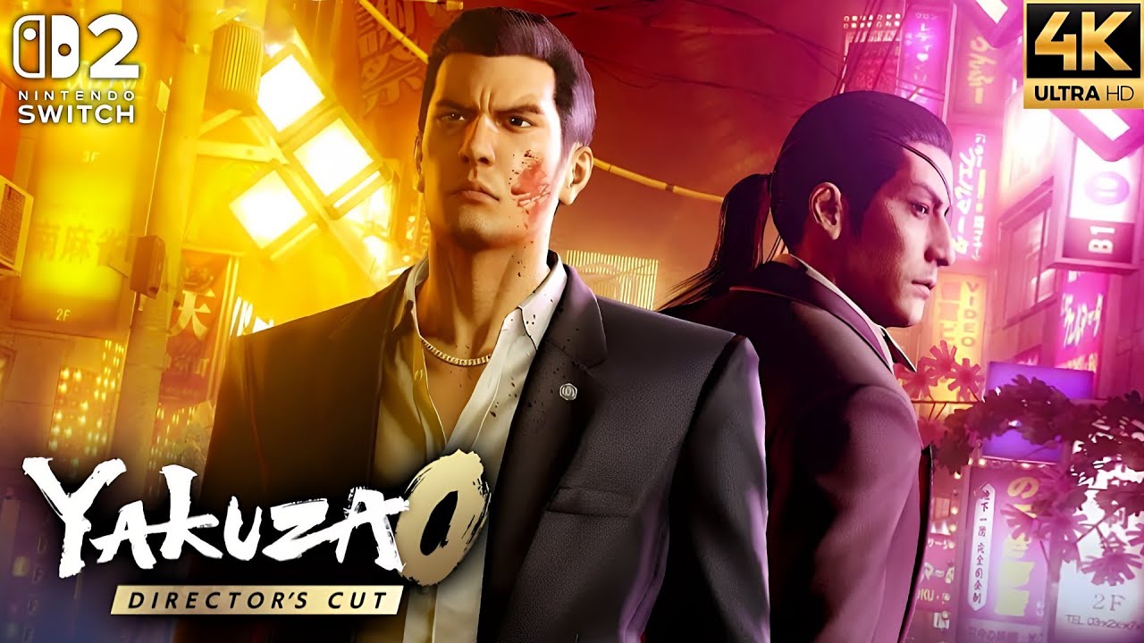 Yakuza 0 Director's Cut - Full Game Walkthrough (4K 60FPS - Nintendo Switch 2)