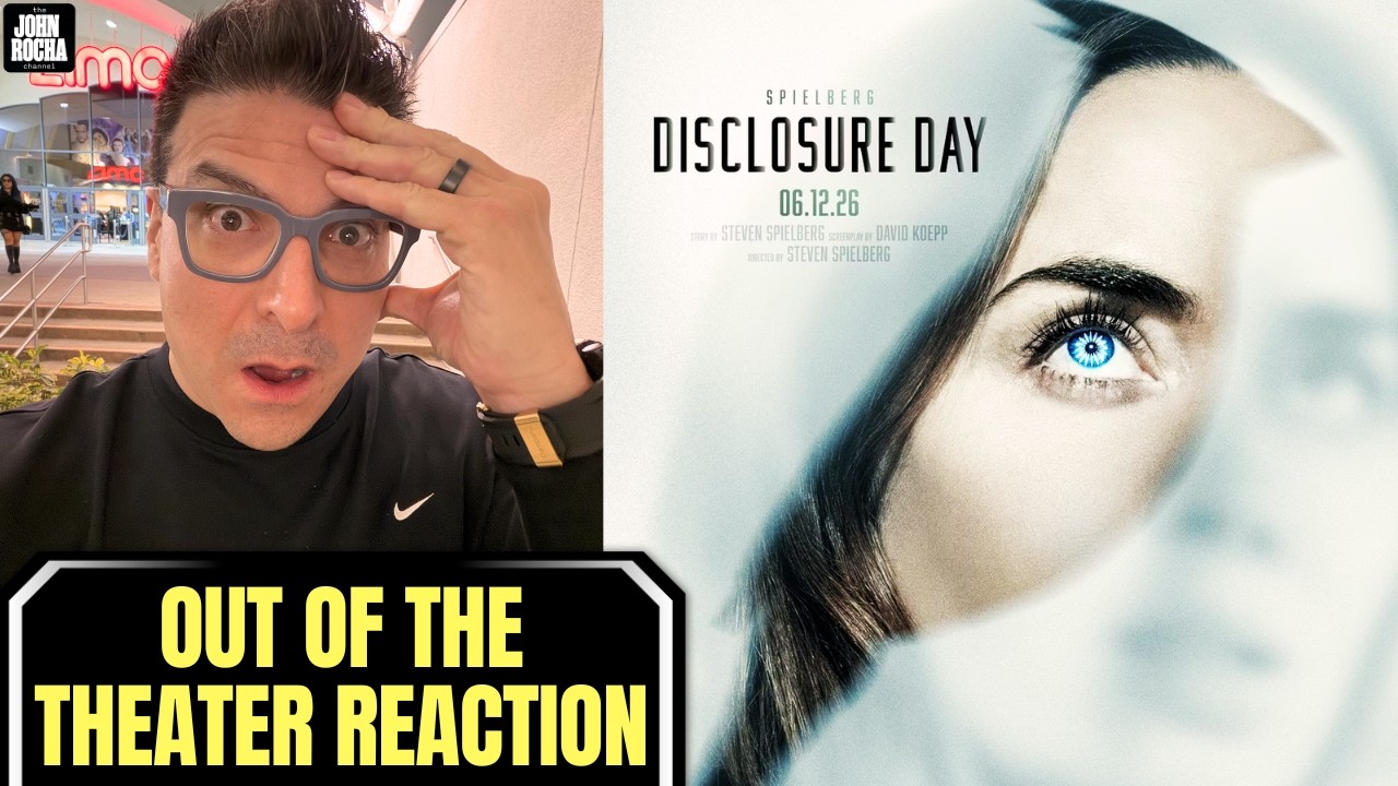 DISCLOSURE DAY Out of the Theater REACTION! | Steven Spielberg | Universal Pictures