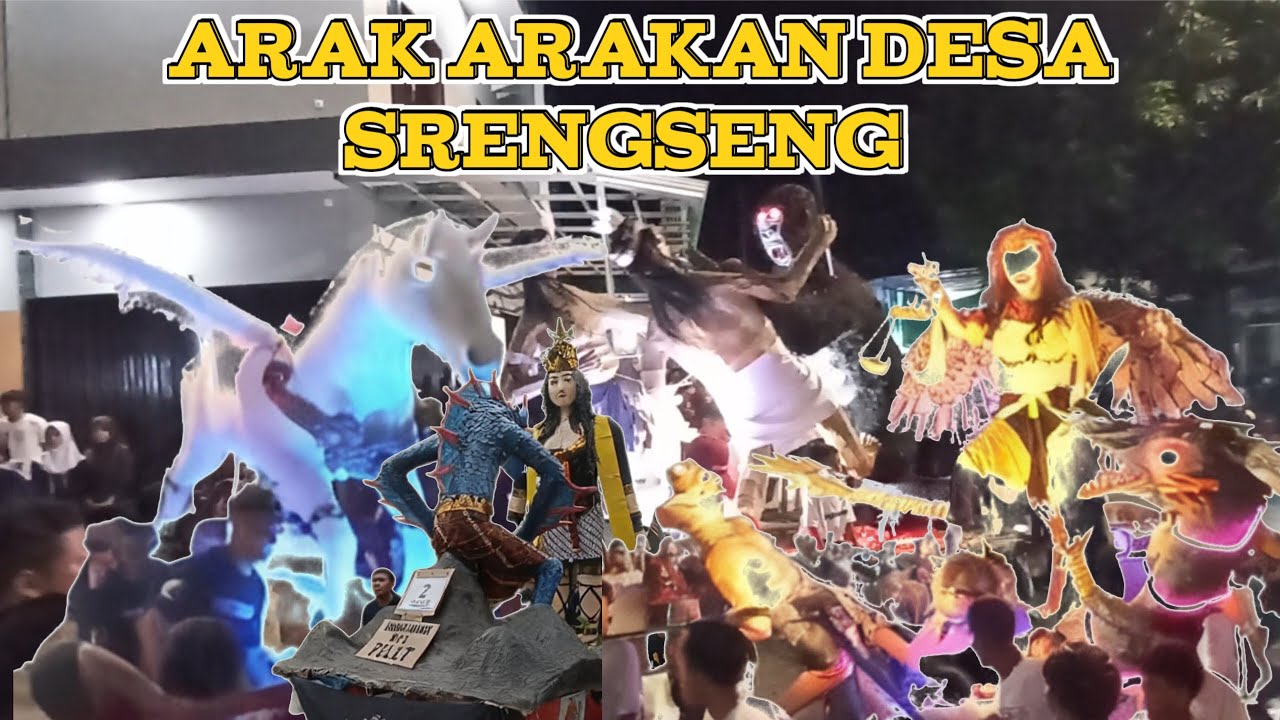 Full Arak arakan srengseng‼️malam hari 2026 jjossss ‼️