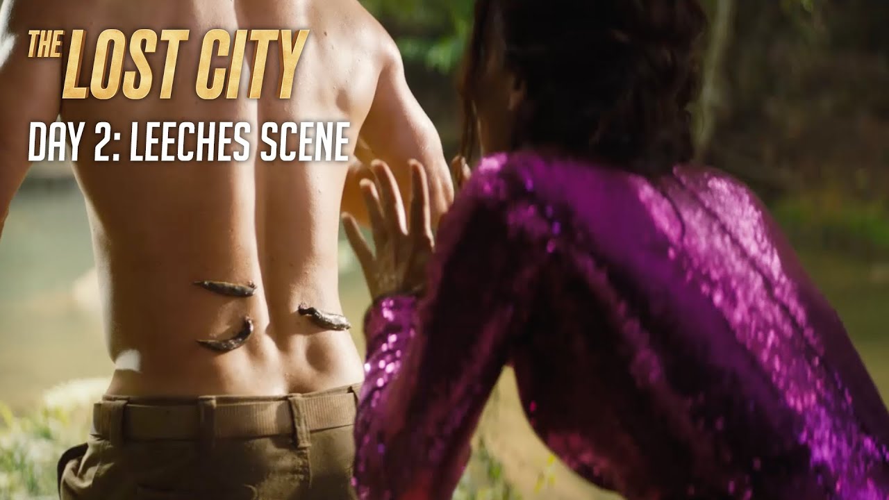 The Lost City | Day 2: Leeches Scene (2022 Movie) &ndash; Paramount Pictures