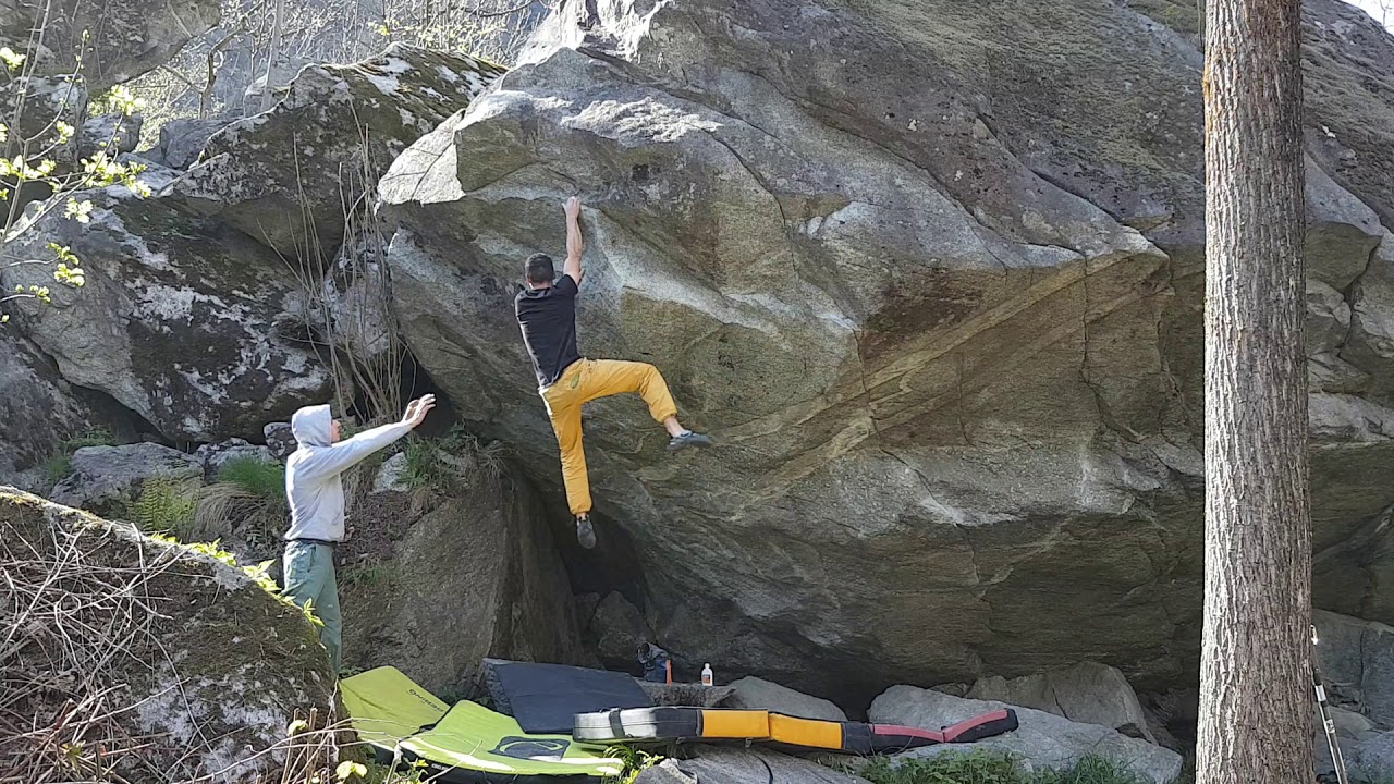 Variante Ascari 7c, Zocca, Piana del Remenno, Val Masino